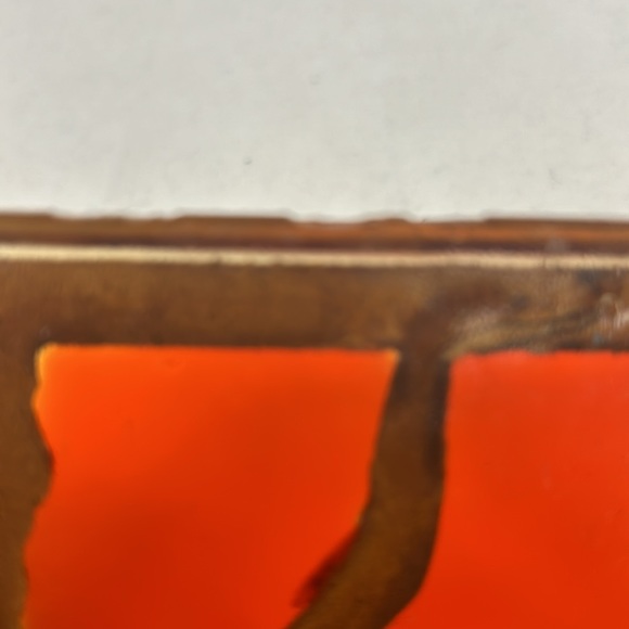 Retro   “Design Gifts International “ seagull flying design in resin trivet - Picture 4 of 5